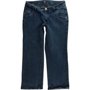 Jag Jeans Crop Capri Plus 16 Stretch Mid Rise B089